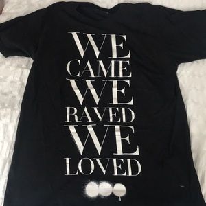 Swedish House Mafia tour t-shirt 2013